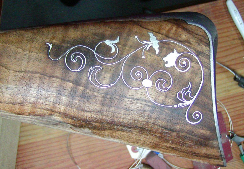 Difficult silver wire inlay (Updated again with some more photos)